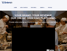 Tablet Screenshot of ordersin.com